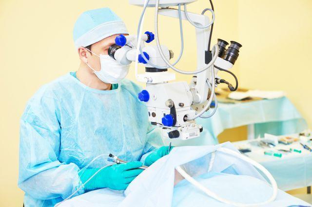 bigstock-ophthalmology-theme-Male-surg-88666688