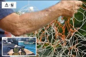 Net Sunglasses Down Under από δίχτυα αλιείας! (video)